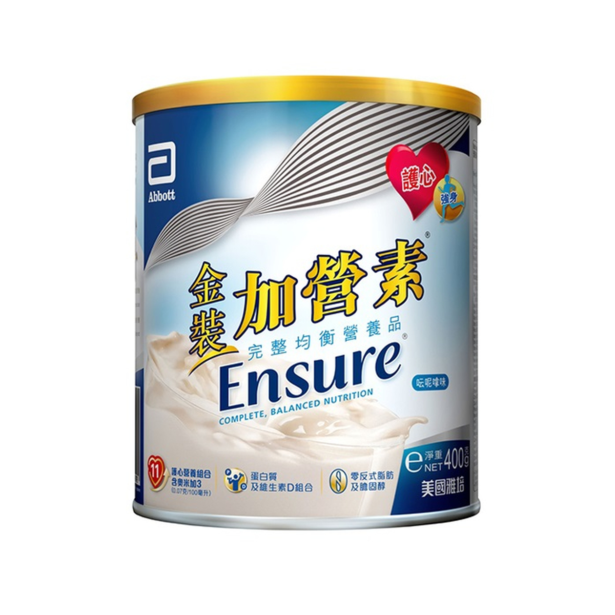 Abbott Ensure Vanilla 400G x 8 Cans (Delivery Product)