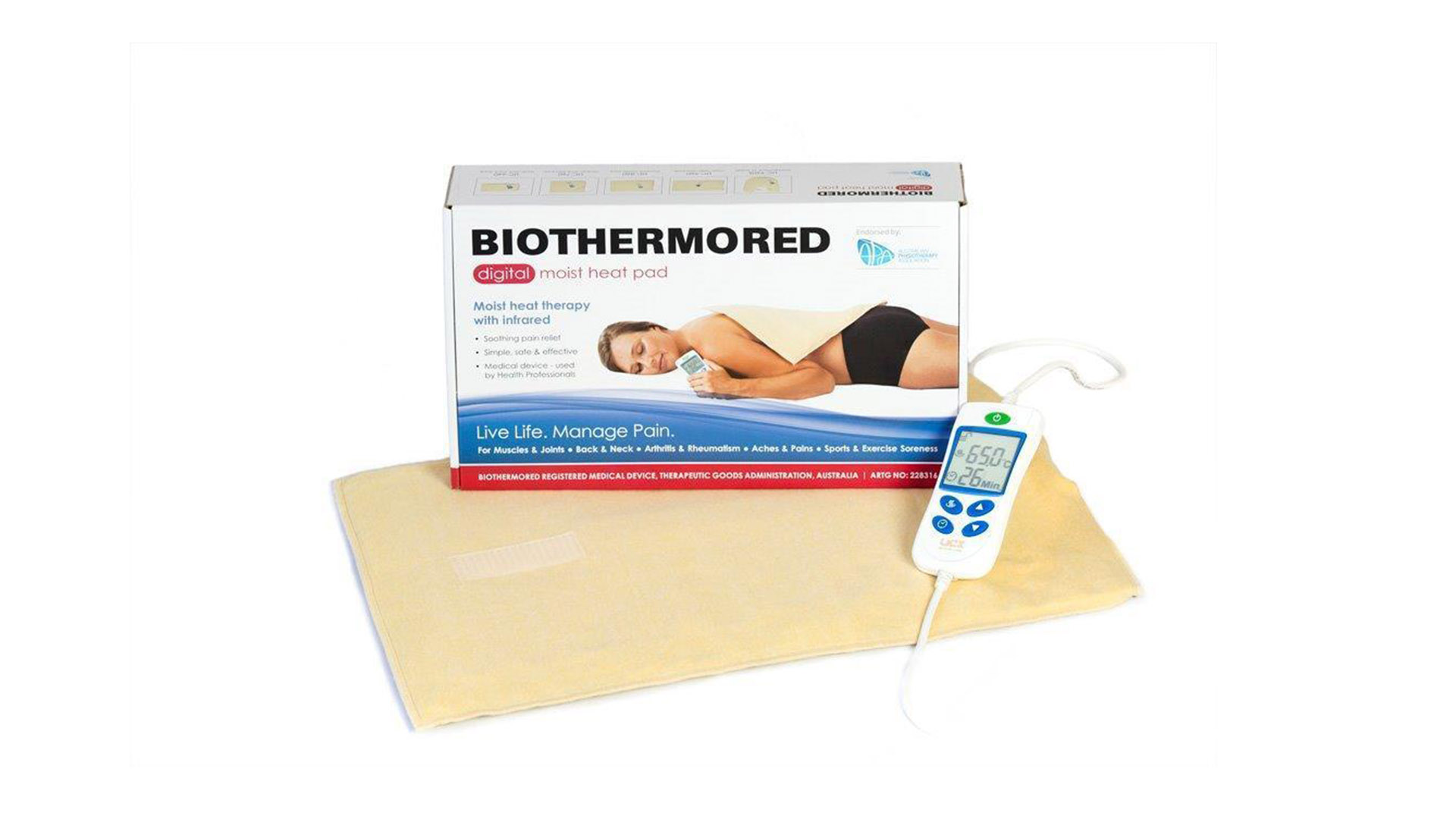 Biothermored Moist Heating Pad