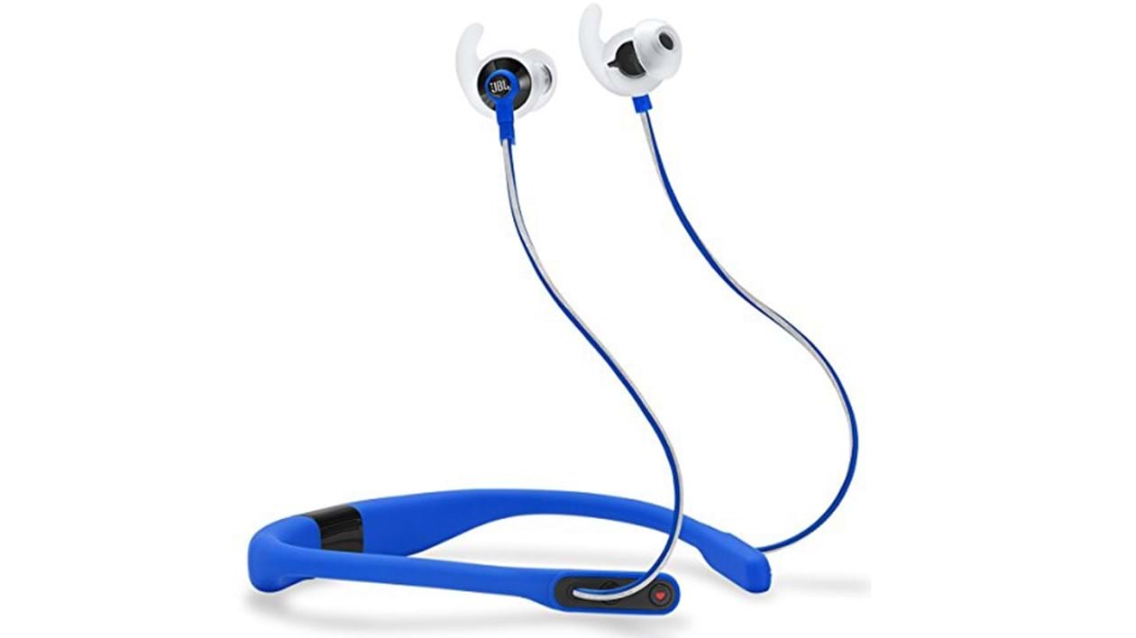 JBL Reflect Fit Heart Rate Checker and Wireless Sport Headphones (Blue)