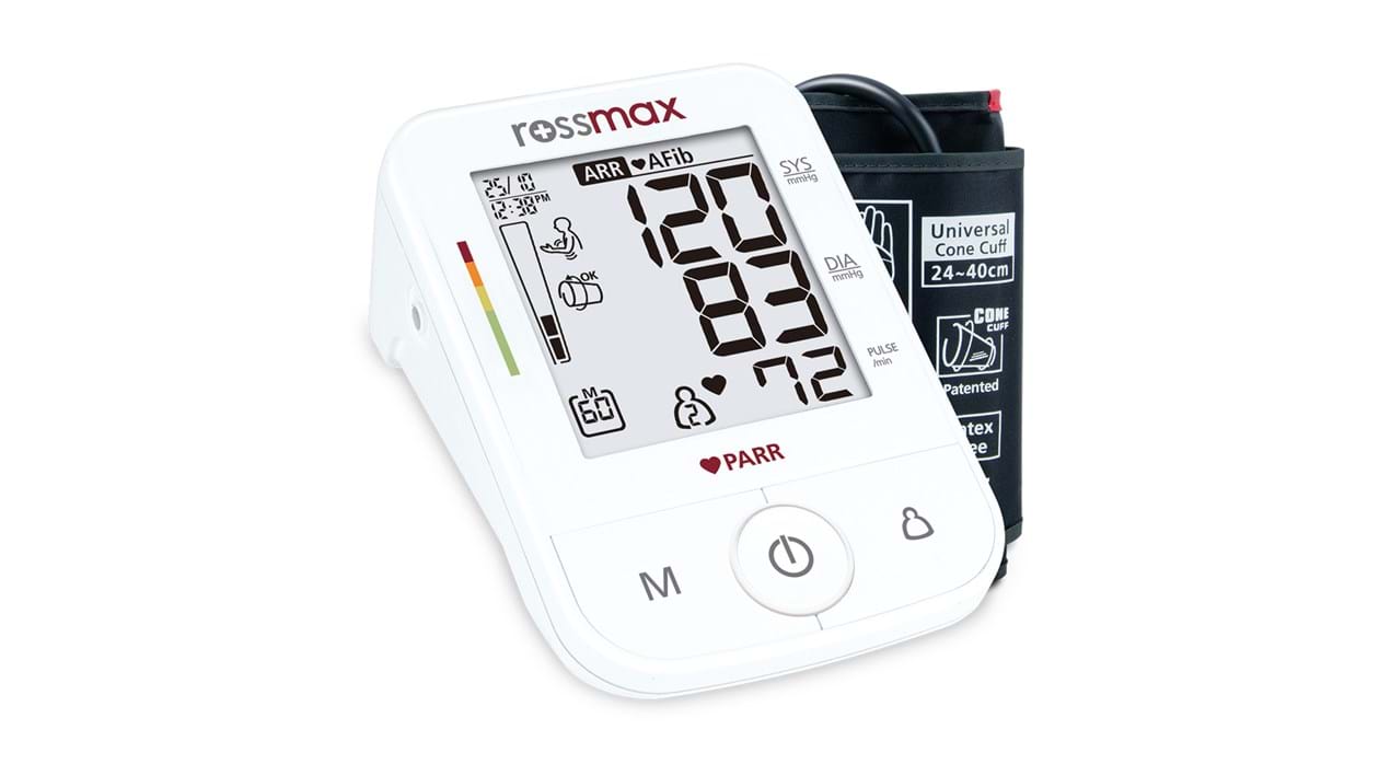 Rossmax X5BT 藍牙專業手臂式電子血壓計 (心房顫動偵測)
