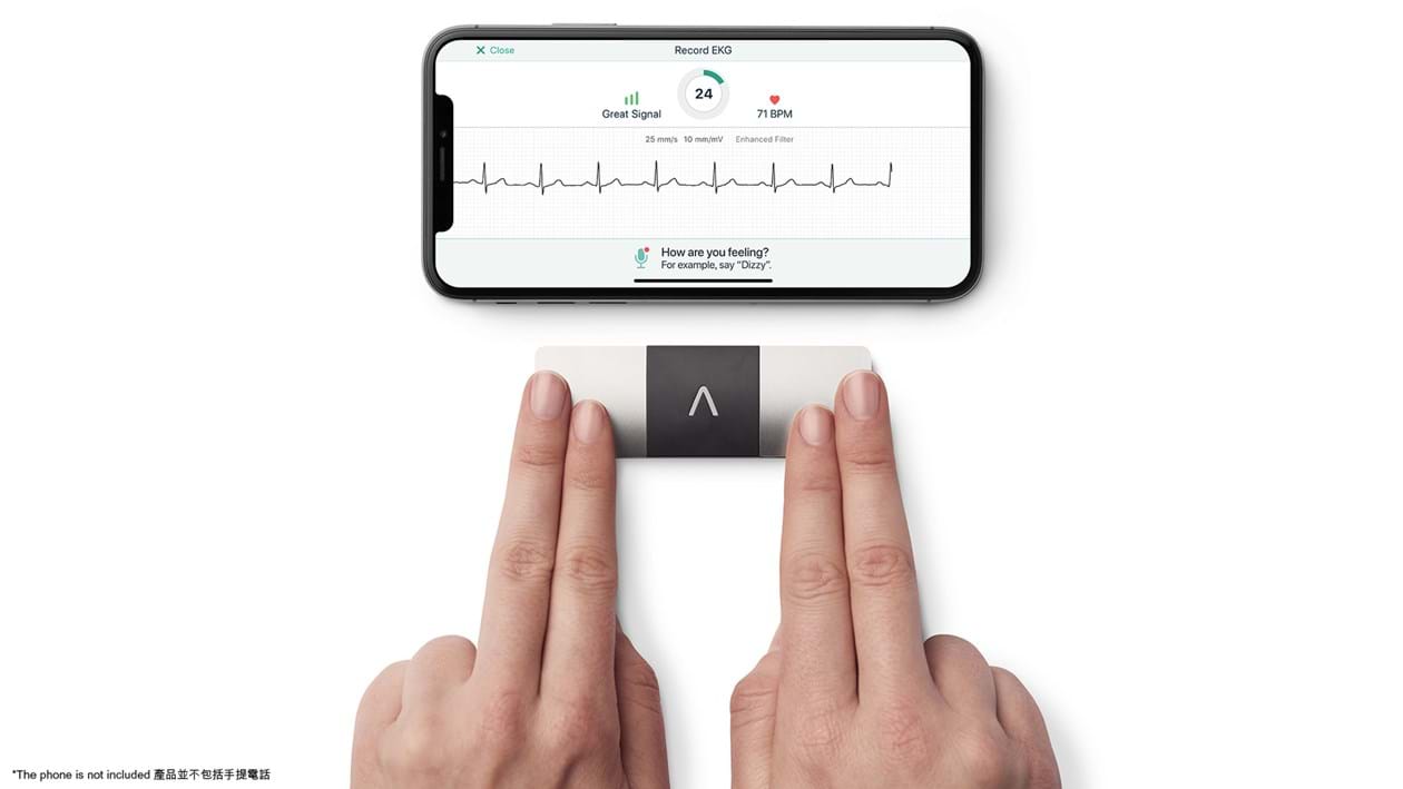 AliveCor KardiaMobile 6L (Delivery Product)