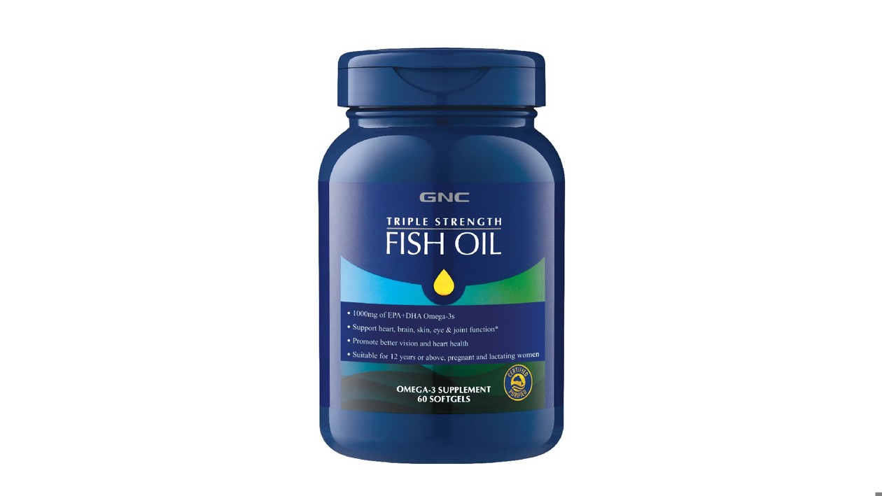 GNC3倍超級魚油60粒[自取產品]