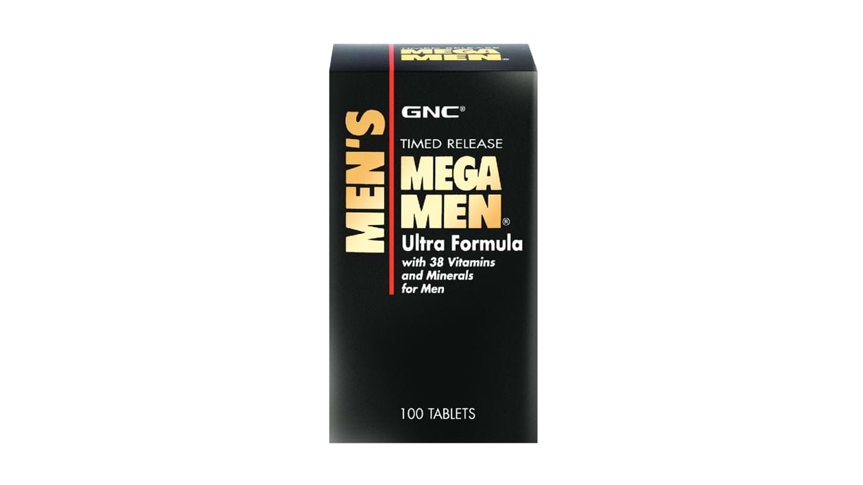 GNC Mega Men Ultra Timed Release 100 Tablets [Self Pick-up Product]