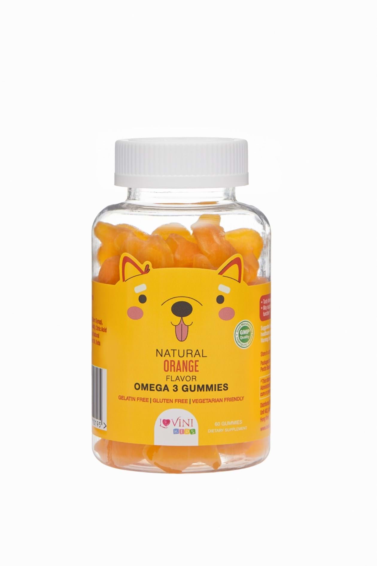 心然兒童奧米加3軟糖 (60粒) (送貨產品)