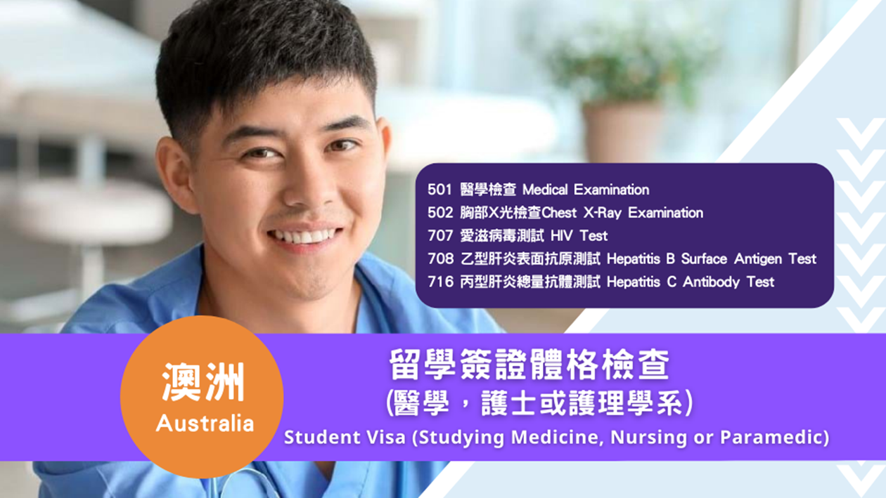 Australia Student Visa (Studying Medicine, Nursing or Paramedic)