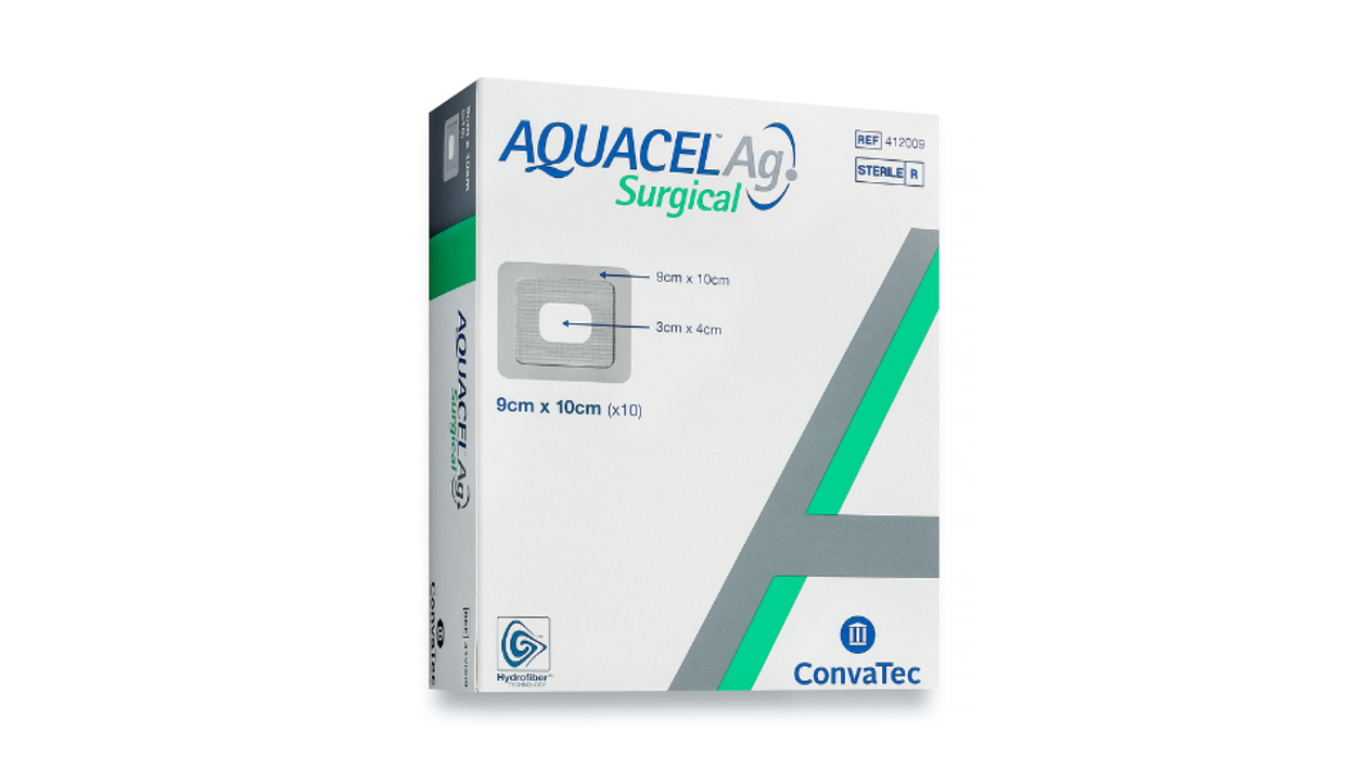 AQUACEL® Ag Surgical  9 x 10 cm (10's/ pack) (Delivery Product)