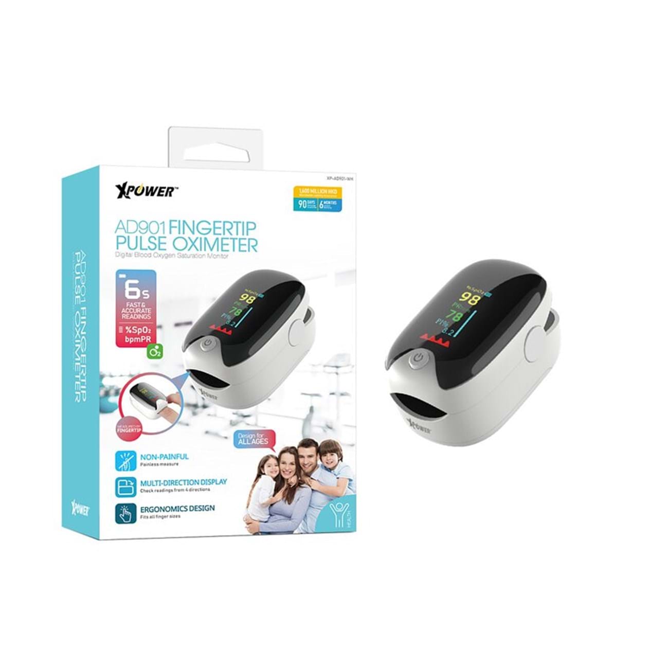 XPower AD901 Fingertip Pulse Oximeter (Delivery Product)