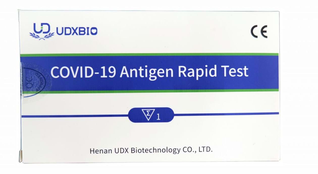 UDXBIO COVID-19 新冠病毒抗原快速測試套裝 (8支) (送貨產品)