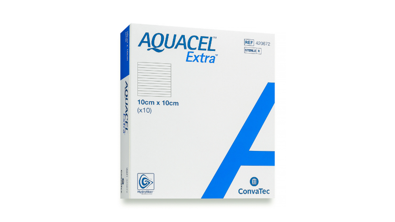AQUACEL® Extra™ 敷料 10cm x 10cm(每盒10片) (送貨產品)