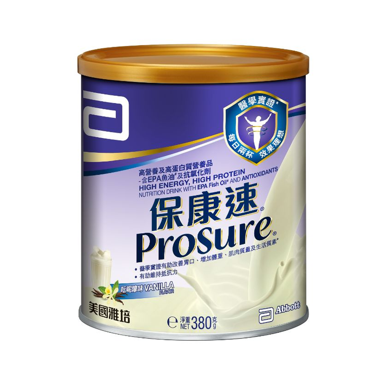 Abbott Prosure (Vanilla) 380G x 6 Cans (Delivery Product)