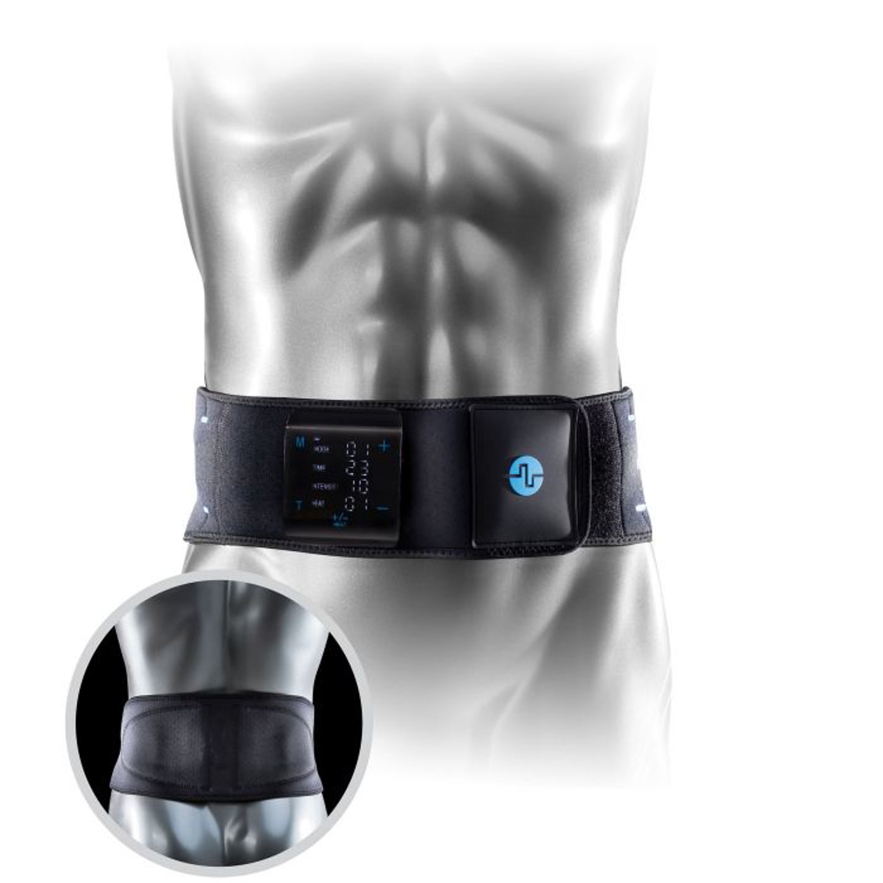 Compex TENS+EMS 雙脈衝加熱按摩腰帶 (尺碼: L/XL) (送貨產品)