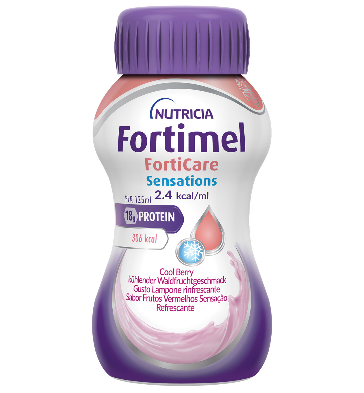 Nutricia 能全素奧米加3 125毫升 x 24支 (冰涼莓味) (送貨產品)