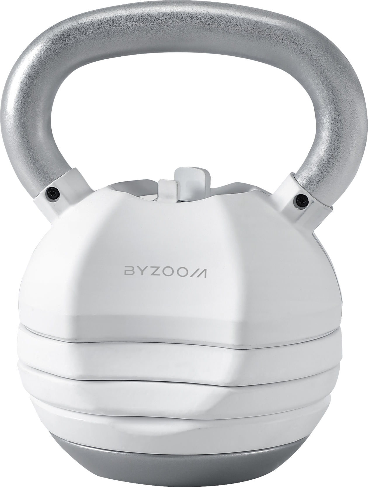 ByZoom Pure Series 40LB 可調式壺鈴 (白色) (1個) (送貨產品)