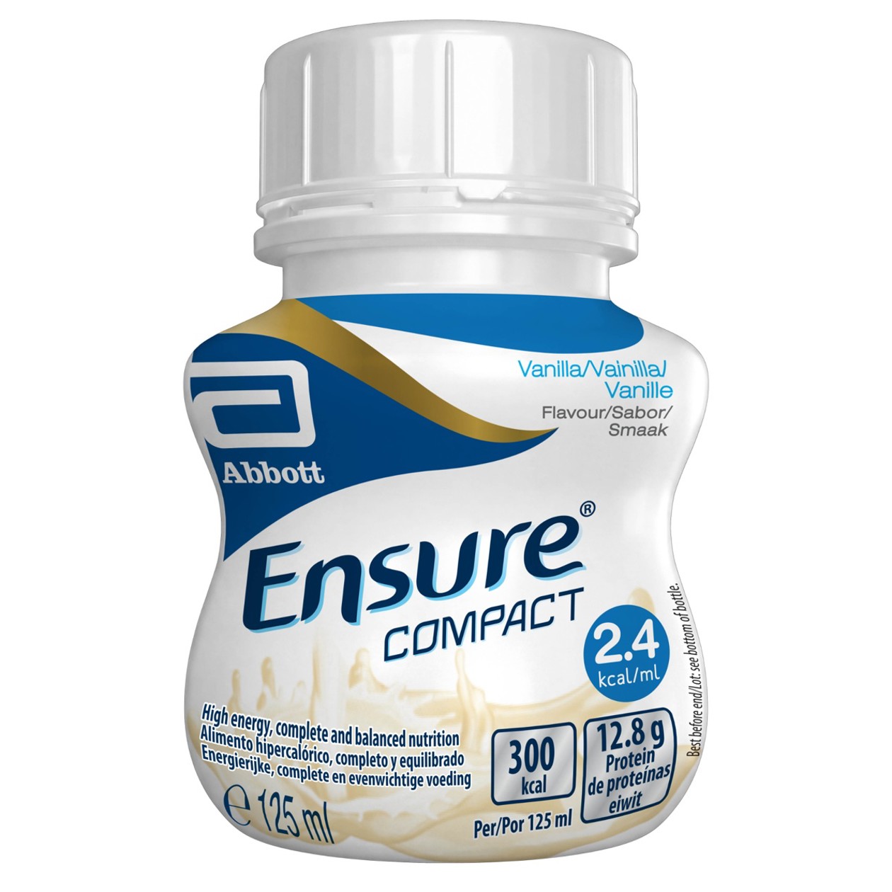 Abbott Ensure Compact 2.5 High kcal High Protein Nutritional Drink (Vanilla) 125ML x 24 bottles (Delivery Product)